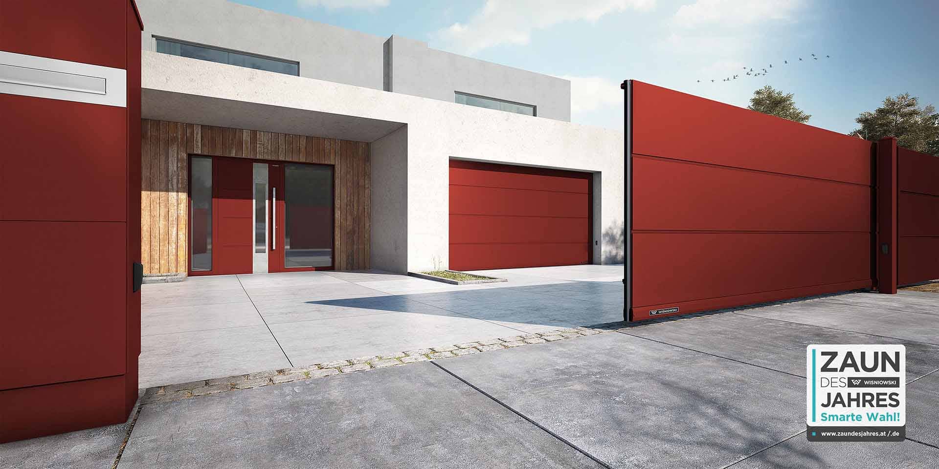 Zaun des Jahres 0030 WISNIOWSKI HI Flame Red