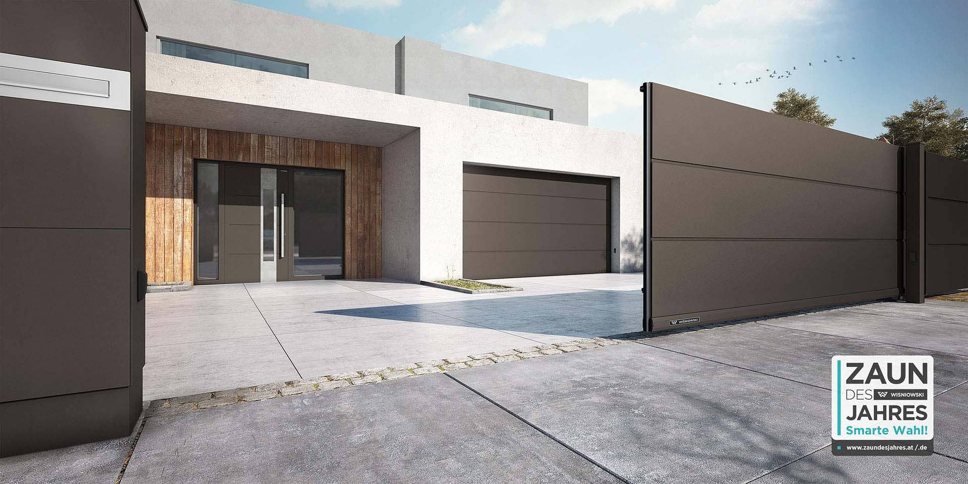 Zaun des Jahres 0030 WISNIOWSKI HI Brown Stone