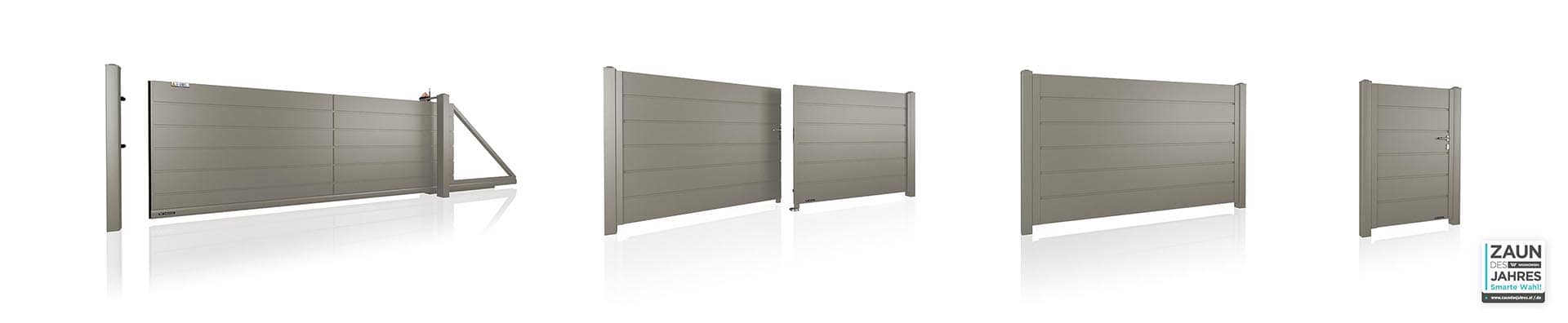 Zaunelemente Paneel 250mm WARM STONE