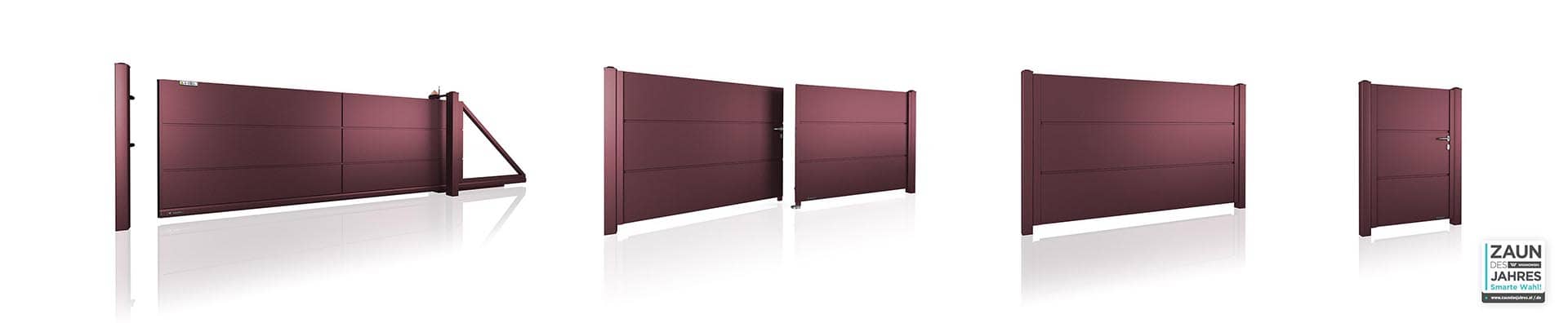 Paneel 500mm MODERN MAROON