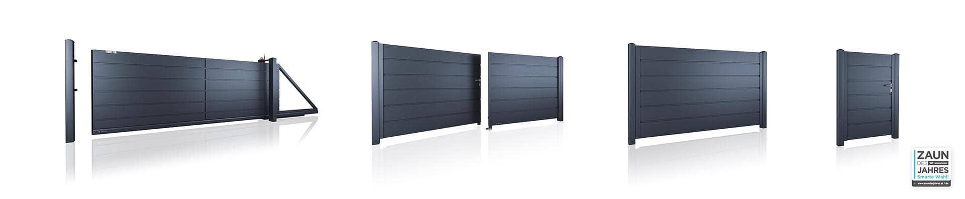 Zaunelemente Paneel 250mm MARINA HORIZON